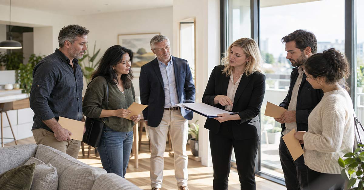 Bieterverfahren beim Immobilienverkauf