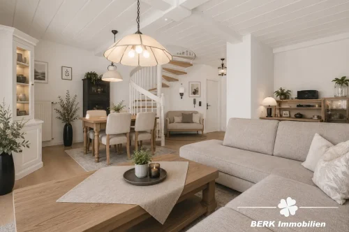 Wohnzimmer - KI generiertes Einrichtungsbeispiel