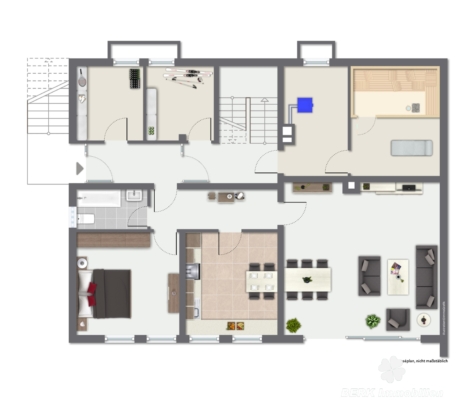 BERK Immobilien – Großzügiges Einfamilienhaus mit Einliegerwohnung in Waldaschaff - Untergeschoss (125449)