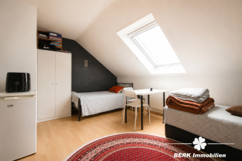 BERK Immobilien – Kapitalanlage mit ca. 16,7 % Bruttoanfangsrendite und hoher Flexibilität - DG Zimmer II (125077)