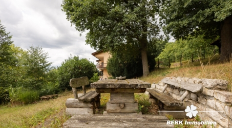 BERK Immobilien – Einfamilienhaus zum Wohlfühlen mit Panoramablick & Waldrandlage in Klingenberg/Röllfeld - Seitenansicht (117160)