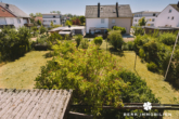 Gartenaussicht vom Balkon