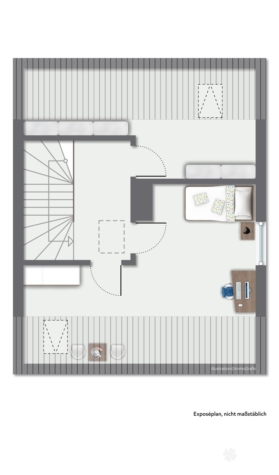 BERK Immobilien – charmantes Doppelhaus mit sonnigem Grundstück im Strietwald mit Erweiterungspotenzial - Dachgeschoss (127281)