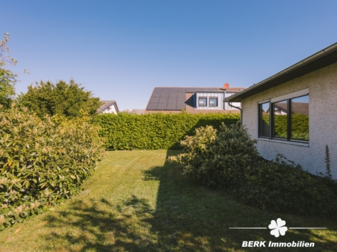 BERK Immobilien – Charmanter Bungalow mit Gartenidylle und viel Potenzial in Sulzbach am Main - Garten (122950)