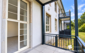 rückwärtiger Balkon