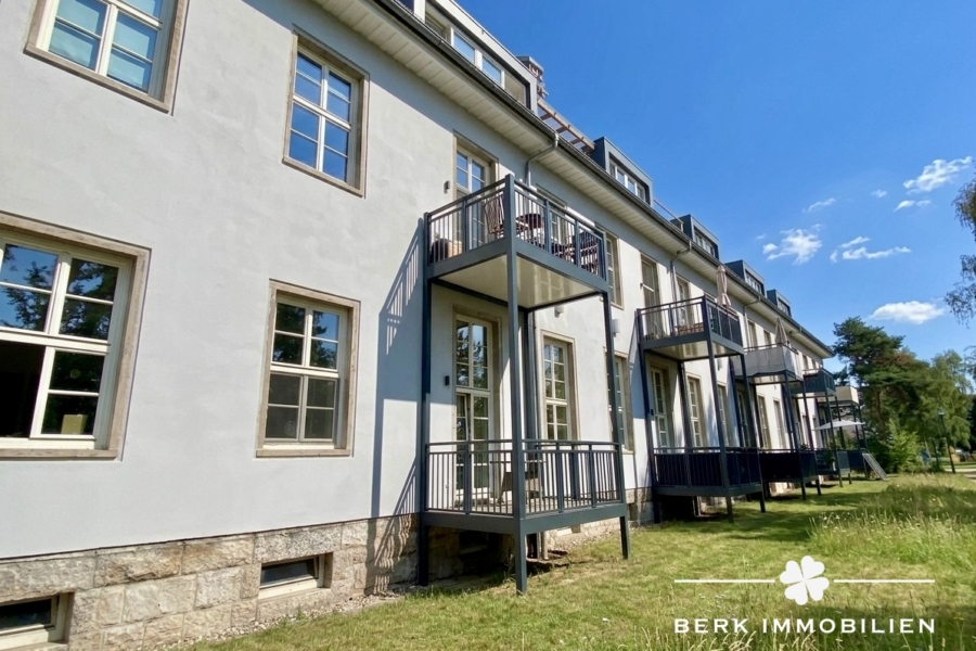 Rückansicht Gebäude