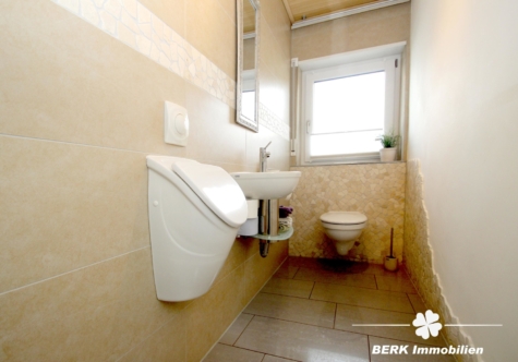 BERK Immobilien – Großzügig und Hell – 5 – Zimmer Eigentumswohnung in ruhiger Lage von Stockstadt - Gäste WC (114948)