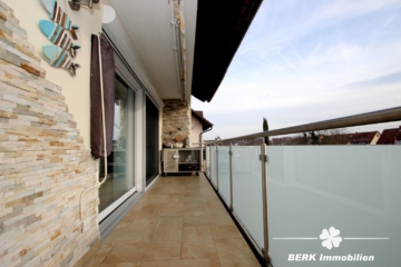 BERK Immobilien – Großzügig und Hell – 5 – Zimmer Eigentumswohnung in ruhiger Lage von Stockstadt - Balkon (104107)