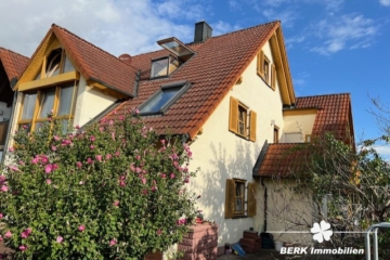 RESERVIERT – BERK Immobilien – Gemütliche Doppelhaushälfte in ruhiger Lage von Kleinwallstadt - Außenansicht (106306)