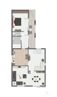 VERKAUFT – BERK Immobilien – Siedlungshaus mit Anbau und großem Garten in Hainburg zu verkaufen - Obergeschoss (104804)