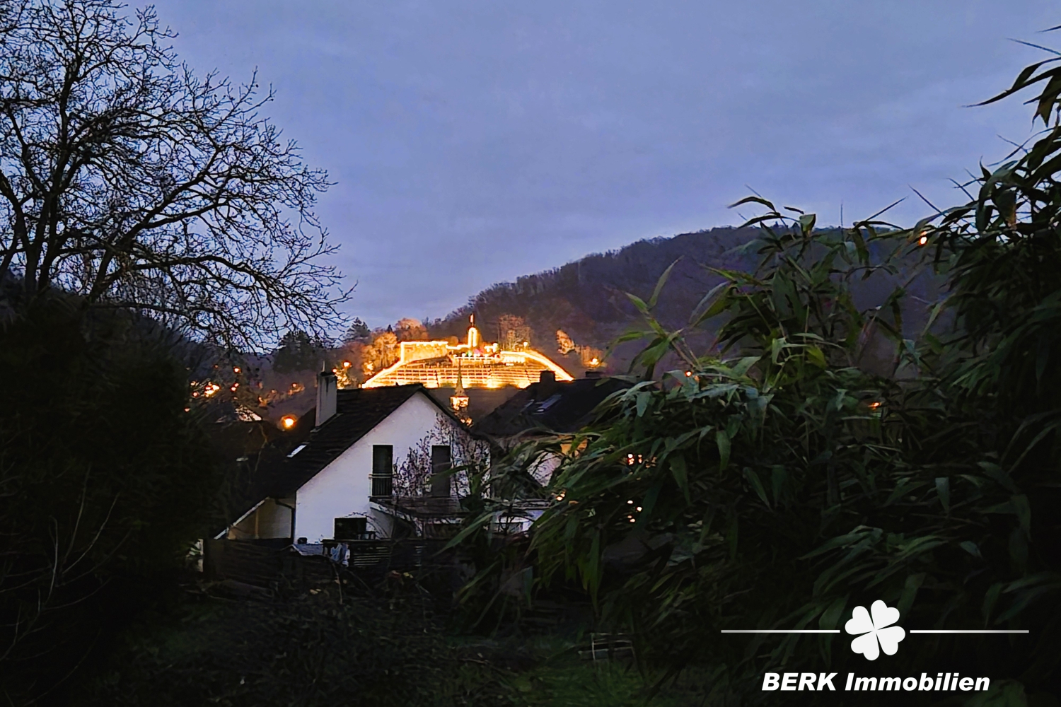 Aussicht von Grundstück