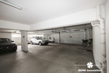 BERK Immobilien – gemütliche 3-Zimmer-Erdgeschosswohnung mit großer Terrasse, Balkon & Gartenzugang - Tiefgarage (111449)