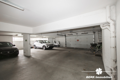 BERK Immobilien – gemütliche 3-Zimmer-Erdgeschosswohnung mit großer Terrasse, Balkon & Gartenzugang - Tiefgarage (116681)