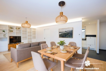 BERK Immobilien – Barrierearme 3-Zimmer-Wohnung mit TG-Stellplatz in zentraler Lage - KI-generiertes Beispielfoto Wohnbereich-mit-EBS (108874)