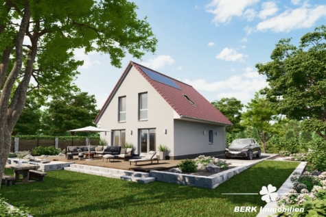 BERK Immobilien – Moderner schlüsselfertiger Wohntraum: Exklusives freistehendes Einfamilienhaus - Titelbild (124713)
