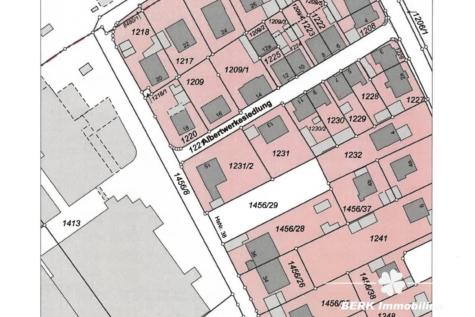 BERK Immobilien – Moderner schlüsselfertiger Wohntraum: Exklusives freistehendes Einfamilienhaus - Lageplan (124718)
