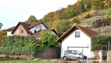 BERK Immobilien – Charmantes Einfamilienhaus direkt am Weinberg in sonniger Lage von Großheubach - Garage (107491)
