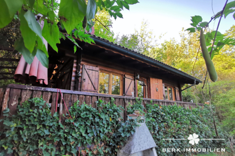 BERK Immobilien – Wochenendhaus und bebaubares Grundstück in Rüdenau – Naturparadies mit Ausblick - Wochenendhaus (127980)