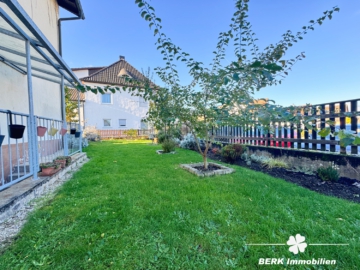 BERK Immobilien – Gepflegte 2-Zimmer-ETW mit großzügiger Terrasse, Garten und Garage in Stockstadt - Garten (107159)