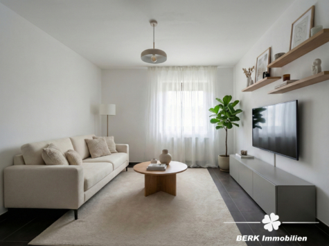 BERK Immobilien – Zweifamilienhaus mit attraktiver Rendite & Entwicklungspotenzial in Heigenbrücken - KI-generiertes Einrichtungsbeispiel (116119)