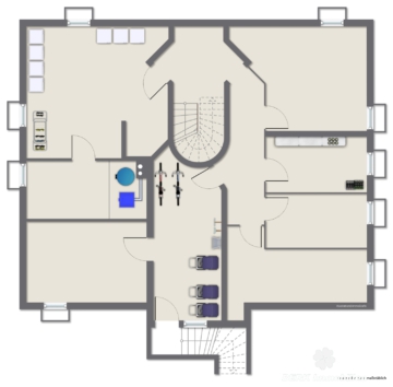 BERK Immobilien – Etagenwohnung in Karlstein mit eigenem Kellerabteil und zwei Stellplätzen - Grundriss Keller (112090)