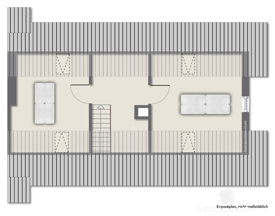 Grundriss DG rechtes Haus