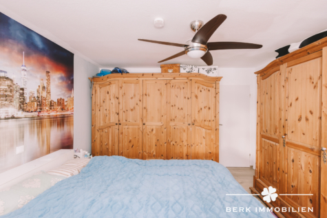 BERK Immobilien – Ihr Rückzugsort in Gailbach. 4 Zi. ETW mit privater Terrasse, Kaminofen und Gartennutzung - Zimmer 3 (129297)