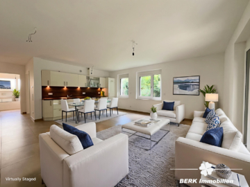 BERK Immobilien – EG Wohnung mit eigenem Garten im Frankfurter Süden - KI generiertes Einrichtungsbeispiel (105238)