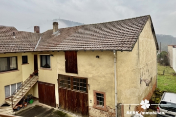 BERK Immobilien – „Zwei Häuser – Ein Preis, mit Entwicklungspotenzial“ - Wohnhaus mit Lagerhalle im Hinterhof (106884)
