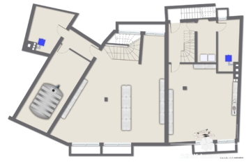 BERK Immobilien – „Zwei Häuser – Ein Preis, mit Entwicklungspotenzial“ - Grundriss Faulbach Keller (106893)