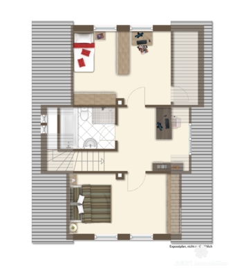 BERK Immobilien – Platz für mehr: Charmantes Haus mit zusätzlicher Bebauungsmöglichkeit - Grundriss DG (110124)