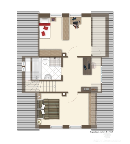 VERKAUFT – BERK Immobilien – Platz für mehr: Charmantes Haus mit zusätzlicher Bebauungsmöglichkeit - Grundriss DG (116447)