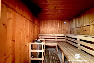 BERK Immobilien – Platz für mehr: Charmantes Haus mit zusätzlicher Bebauungsmöglichkeit - KG Sauna (110119)
