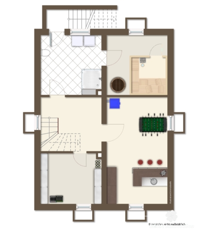 VERKAUFT – BERK Immobilien – Platz für mehr: Charmantes Haus mit zusätzlicher Bebauungsmöglichkeit - Grundriss KG (116445)
