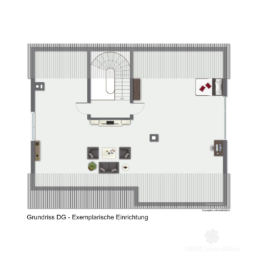 BERK Immobilien – Mehr als nur eine ETW in Laudenbach – Garten, Ausbaufläche, einzigartiger Ausblick - Dachgeschoss (118212)