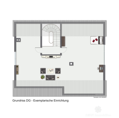 BERK Immobilien – Mehr als nur eine ETW in Laudenbach – Garten, Ausbaufläche, einzigartiger Ausblick - Dachgeschoss (118212)