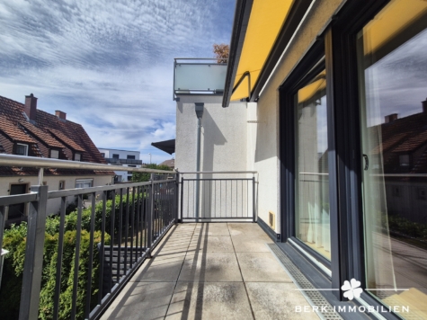 BERK Immobilien – 3-Zimmer-ETW in Kahl a. M. – modern, gut geschnitten & in toller Wohnlage - Balkon (127033)