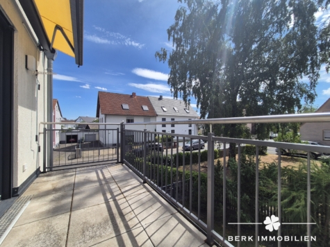 BERK Immobilien – 3-Zimmer-ETW in Kahl a. M. – modern, gut geschnitten & in toller Wohnlage - Balkon (127024)