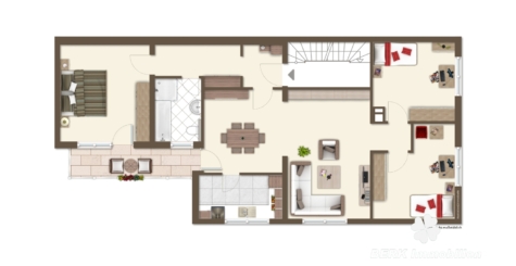 BERK Immobilien – Gepflegtes 3-Familienhaus mit großem Grundstück und vielseitigen Möglichkeiten - Grundriss OG (vis.) (122718)