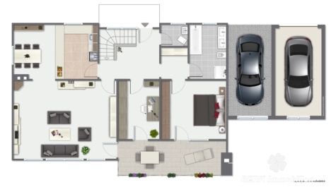 BERK Immobilien – Wohnen mit Weitblick und großem Garten in Grünmorsbach - Erdgeschoss (126793)