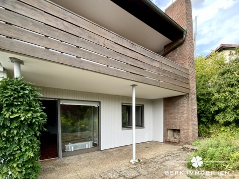 BERK Immobilien – Wohnen mit Weitblick und großem Garten in Grünmorsbach - Terasse Gartengeschoss (128801)