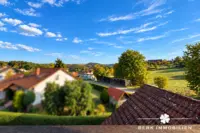 Panoramablick von Balkon