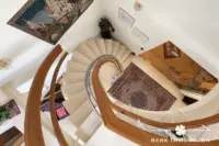 Elegante Wendeltreppe