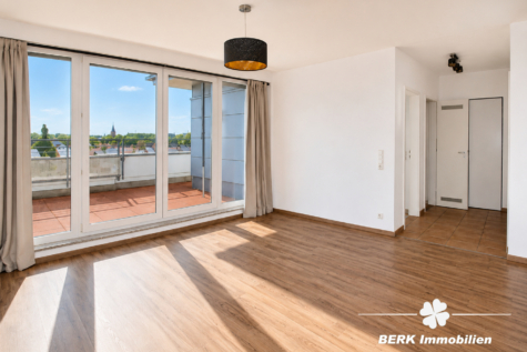 BERK Immobilien – Moderne 2-Zimmer- ETW mit Aussicht in beliebter und ruhiger Lage von Hanau-Lamboy - KI - generiertes Beispielfoto (125374)