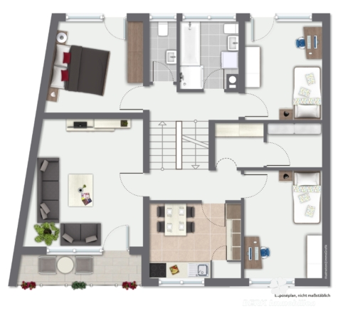 BERK Immobilien – Reihenmittelhaus mit Potenzial für Ihr neues Zuhause - KG Grundriss (116974)