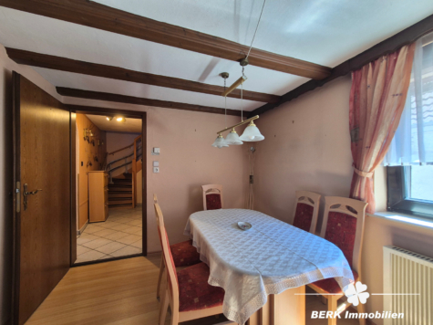 BERK Immobilien – Haus statt Wohnung. WEG geteiltes Einfamilienhaus in Hörstein - Essbereich EG (125783)