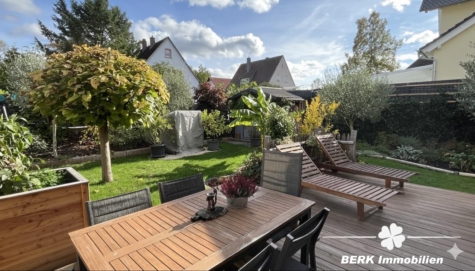 VERKAUFT – BERK Immobilien – Charmante Doppelhaushälfte mit hohen Wohlfühlfaktor in Elsenfeld - Garten (116467)