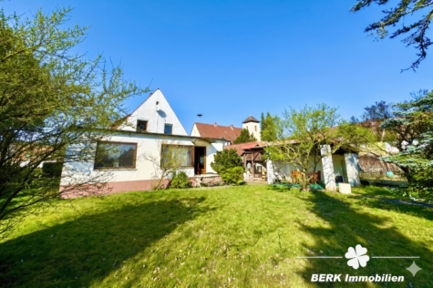 BERK Immobilien – Großzügiges Siedlungshaus mit Anbau & viel Potenzial in ruhiger Lage - Außenansicht (123420)