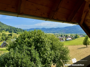 Traditioneller Schwarzwaldhof im idyllischen Kinzigtal, mitten im Herzen des Mittleren Schwarzwalds. - Ausblick ins Tal (106138)