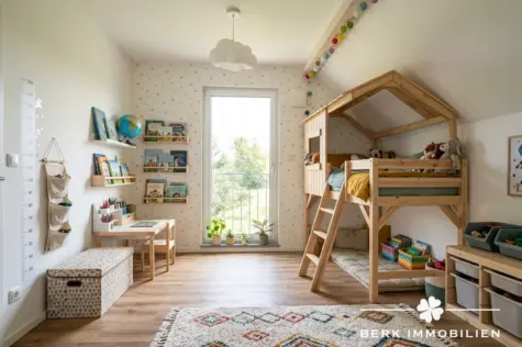 BERK Immobilien – Neuwertiges Einfamilienhaus zum Wohlfühlen in Klingenberg-Trennfurt - Kinderzimmer KI-Generiert (131807)